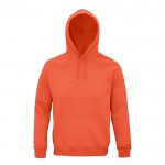 Sweatshirt eco com capuz 280 g/m2 cor cor-de-laranja