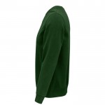 Sweatshirt com logo sustentável 280 g/m2 cor verde-escuro segunda vista