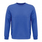 Sweatshirt com logo sustentável 280 g/m2 cor azul real
