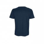 T-shirt de materiais reciclados 170 g/m2 SOL'S Odyssey cor azul-marinho vista traseira