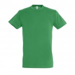 T-shirt básica personalizável para brindes cor verde
