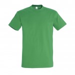 T-shirt básica para estampar com o logotipo cor verde