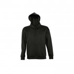 Sweatshirt de lã grossa com capuz 320 g/m2 SOL'S Slam cor preto