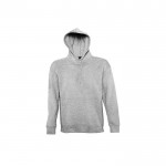 Sweatshirt de lã grossa com capuz 320 g/m2 SOL'S Slam cor cinzento-claro
