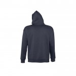 Sweatshirt de lã grossa com capuz 320 g/m2 SOL'S Slam cor azul-marinho vista traseira