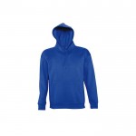 Sweatshirt de lã grossa com capuz 320 g/m2 SOL'S Slam cor azul real terceira vista