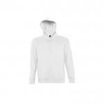 Sweatshirt de lã grossa com capuz 320 g/m2 SOL'S Slam cor branco nona vista