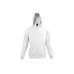 Sweatshirt de algodão e poliéster para crianças 280 g/m2 SOL'S SLAM cor branco nona vista