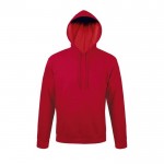 Sweatshirts com capuz para brinde corporativo cor vermelho