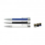 Modernas canetas usb de metal personalizáveis