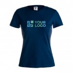 T-shirt de mulher para personalizar com logo vista principal