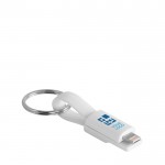 Porta-chaves cabo USB / micro USB / IOS vista principal