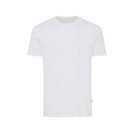 T-shirt mix de algodão reciclado e orgânico 180 g/m2 Iqoniq Bryce cor branco
