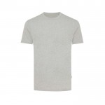 T-shirt mix de algodão reciclado e orgânico 180 g/m2 Iqoniq Manuel cor cinzento-claro mesclado