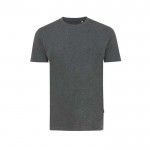 T-shirt mix de algodão reciclado e orgânico 180 g/m2 Iqoniq Manuel cor cinzento mesclado