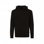 Sweatshirt de algodão reciclado e orgânico 340 g/m2 Iqoniq Jasper cor preto