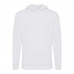 Sweatshirt de algodão reciclado e orgânico 340 g/m2 Iqoniq Jasper cor branco