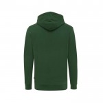 Sweatshirt de algodão reciclado e orgânico 340 g/m2 Iqoniq Jasper cor verde-escuro segunda vista