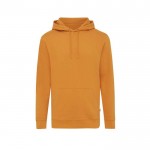 Sweatshirt de algodão reciclado e orgânico 340 g/m2 Iqoniq Jasper cor cor-de-laranja