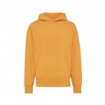 Sweatshirt de ajuste relaxado de algodão eco 340 g/m2 Iqoniq Yoho cor cor-de-laranja