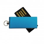 Pequena USB personalizada para porta-chaves cor azul