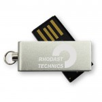 Pequena USB personalizada para porta-chaves com logotipo