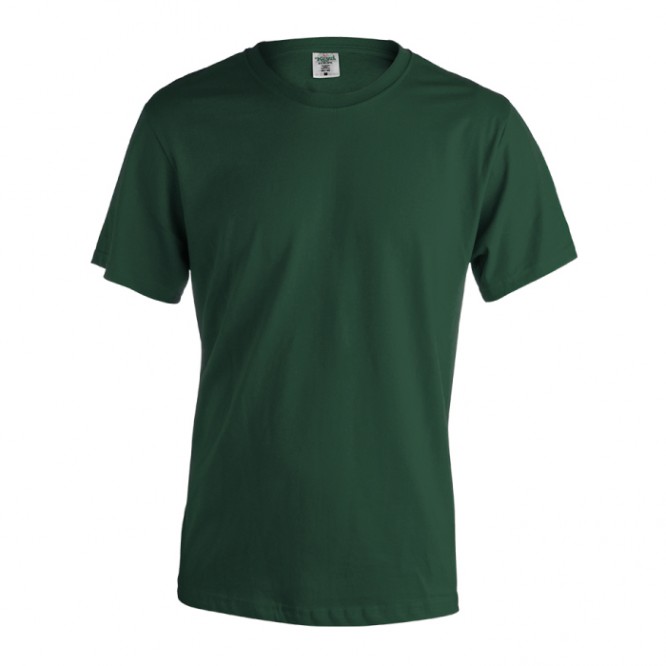 T-shirts básicas 100% algodão para estampar cor verde-escuro