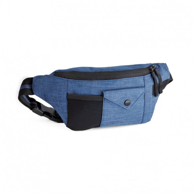 Bolsa de cintura personalizável para empresas cor azul