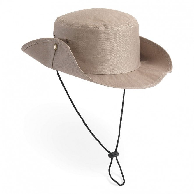 Um chapéu para os mais aventureiros cor bege