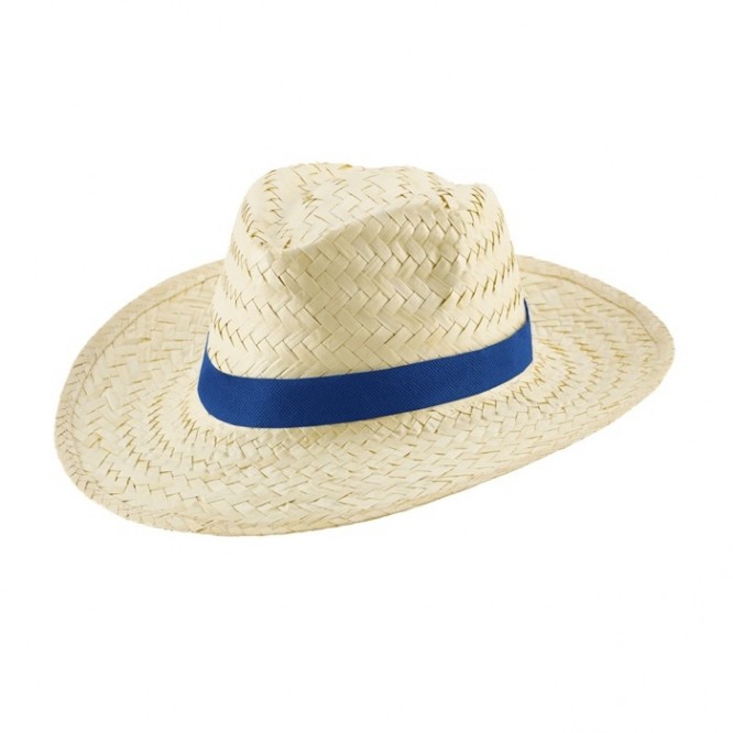 Chapéu Beachtime personalizado com fita azul-marinho