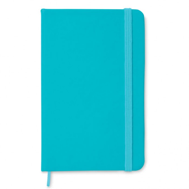 Caderno de bolso para empresas cor turquesa