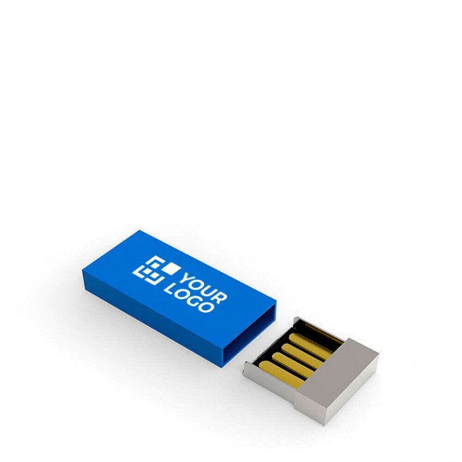 Minimalista USB personalizada em várias cores cor fúchsia