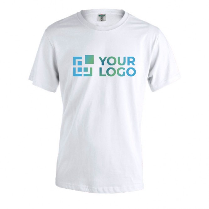 T-shirt personalizada em 100% algodão vista principal