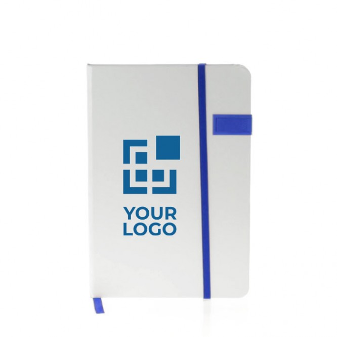Caderno personalizado com USB - azul
