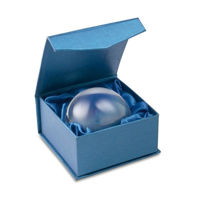 Pisa-Papéis personalizado esfera de vidro cor transparente