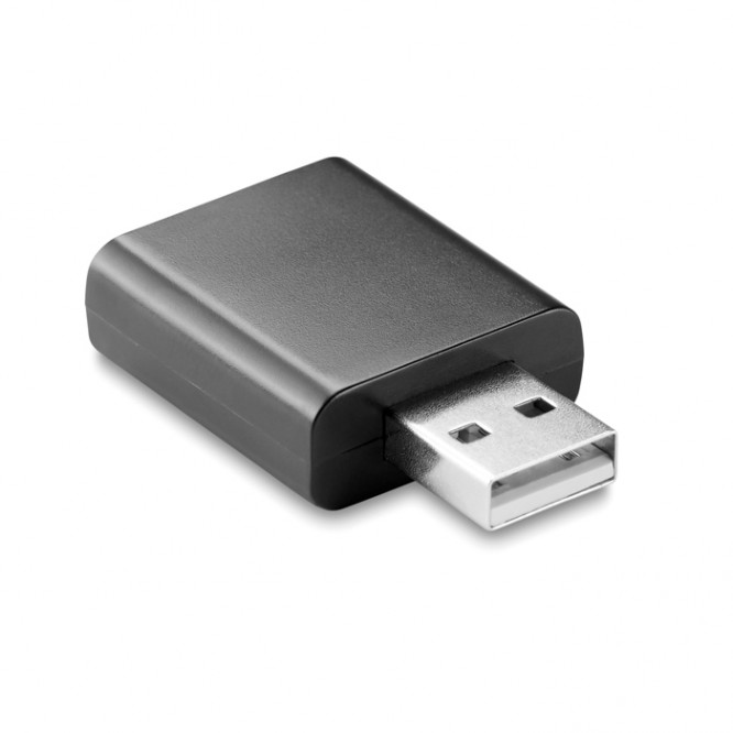 Bloqueador de portas USB personalizado cor preto
