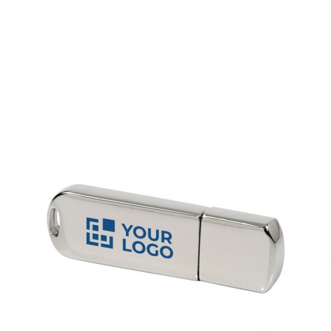 Memória USB metáliza para personalizar