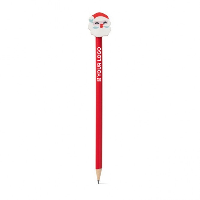 Lápis com figuras de Natal para merchandising vista principal