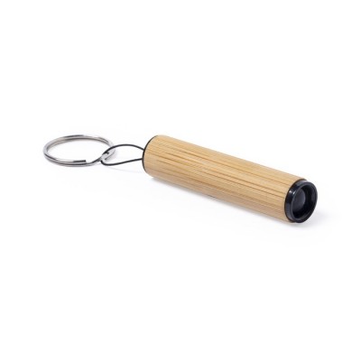 Porta-chaves lanterna de bambu