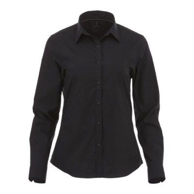 Camisa de manga comprida personalizável cor preto