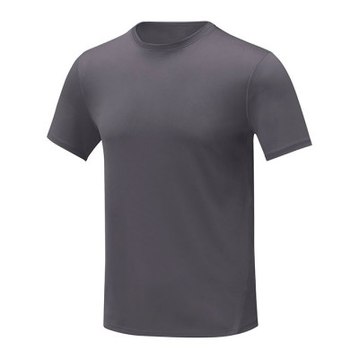 T-shirt de poliéster 105 g/m2 cor cinzento-escuro