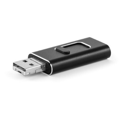 USB que se pode conectar ao smartphone cor preto