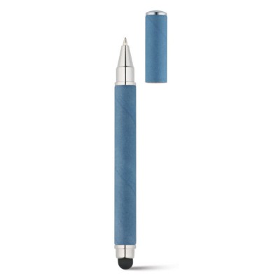 Original caneta de papel com ponteiro touch cor azul