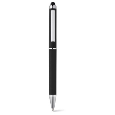 Bonita caneta de plástico para empresas cor preto