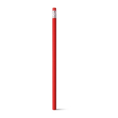 Lápis publicitário disponível em várias cores cor vermelho