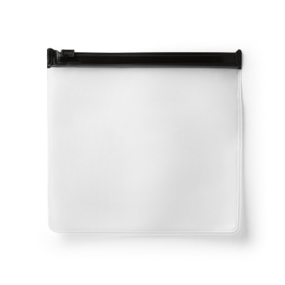 Bolsa pequena para máscaras personalizável cor preto