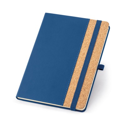 Cadernos publicitários A5 em bolsa de oferta cor azul