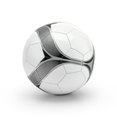 Bola de futebol tamanho 5 com desenho cor branco