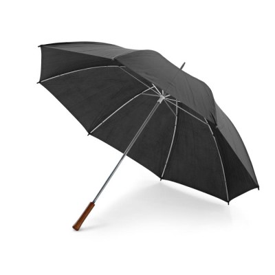 Guarda-chuva publicitário de tamanho grande cor preto
