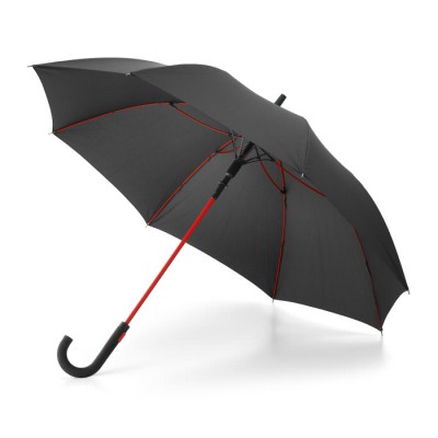 Guarda-chuva resistente com varetas coloridas